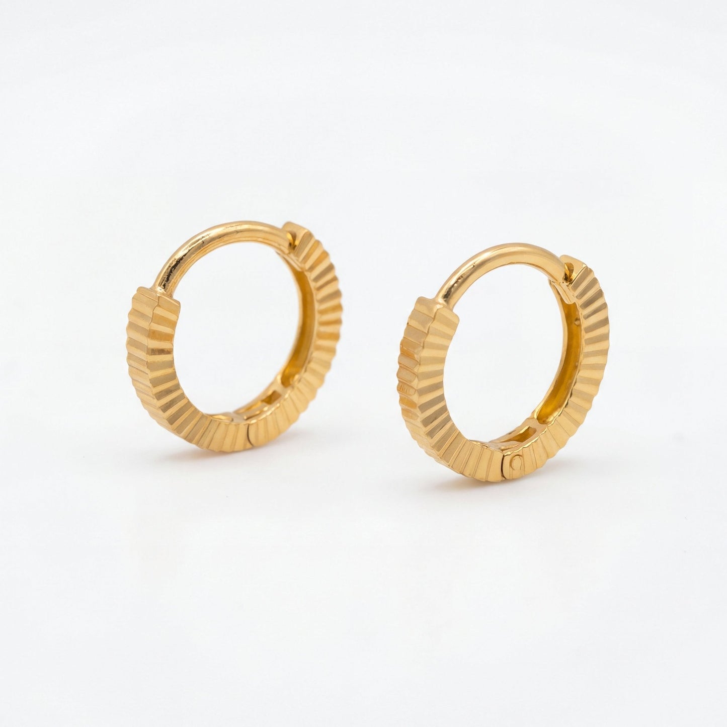 Creole Bryn – Minimalistische Eleganz in 925 Sterling Silber-Studio Karl