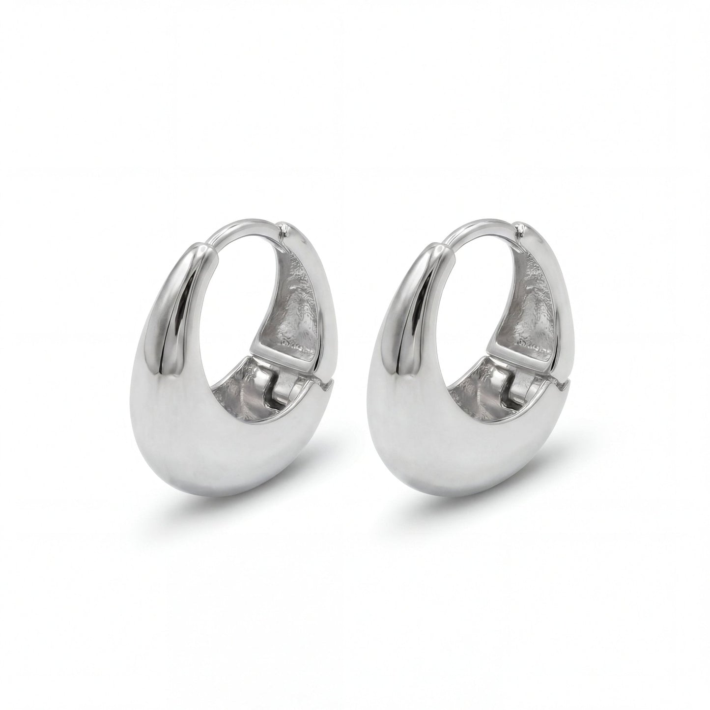 Creole Nara Bold aus 925er Sterlingsilber-Studio Karl