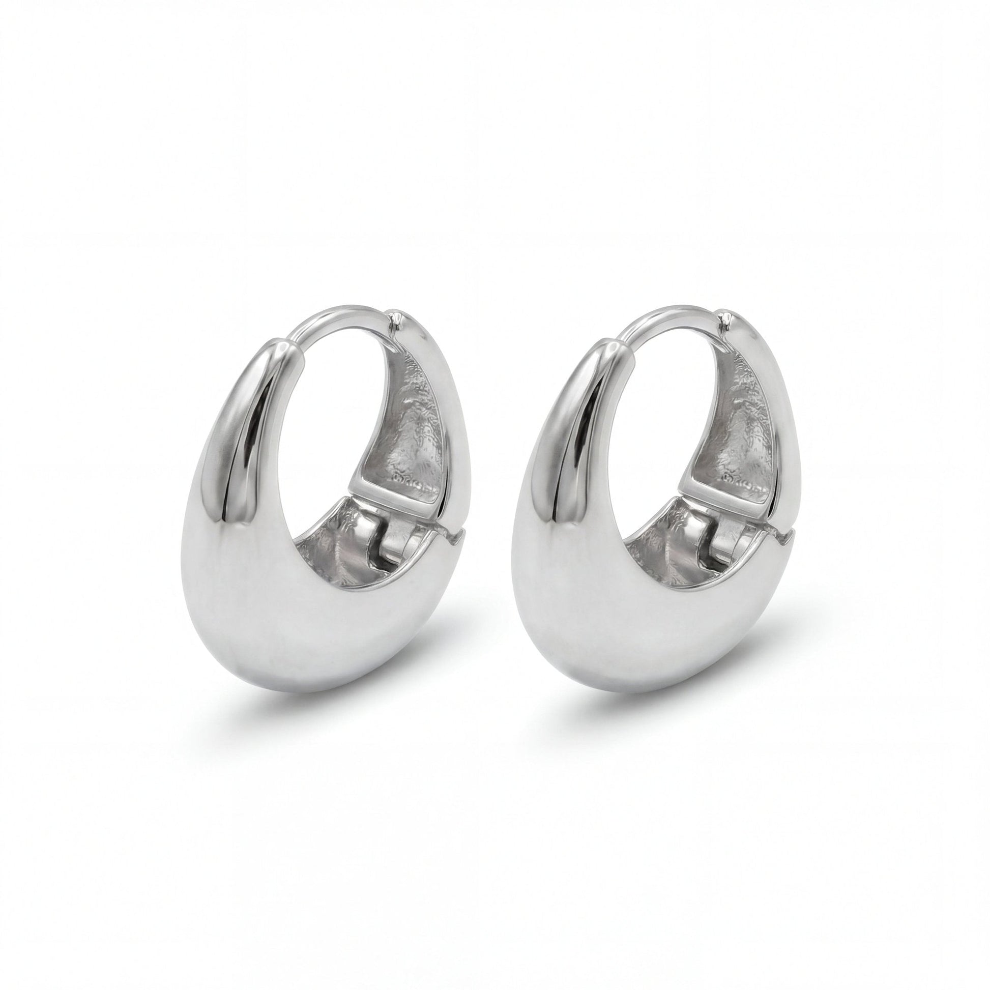 Creole Nara Bold aus 925er Sterlingsilber-Studio Karl