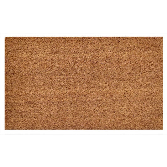 Türvorleger - Kokosmatte - Fußmatte - einfarbig für Haustür - 3 Farben