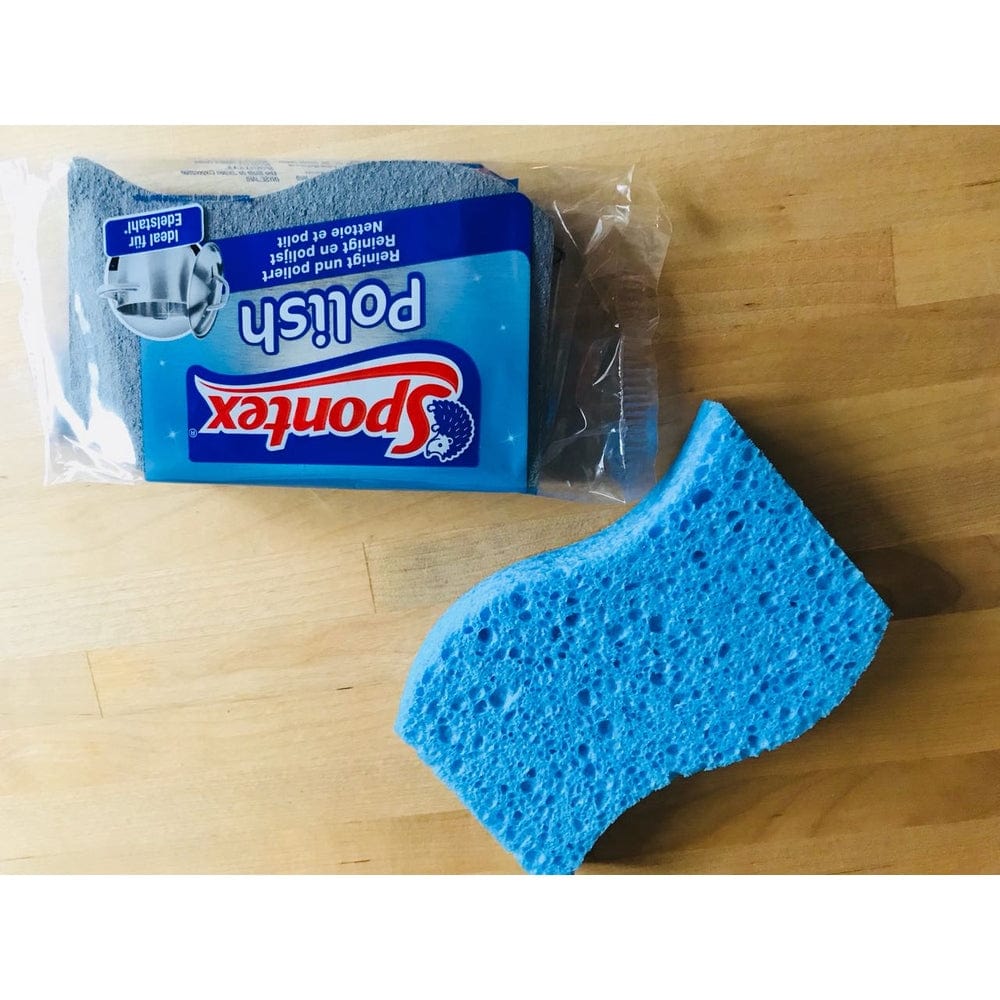 Effizienter Scheuerschwamm für empfindliche Metalloberflächen