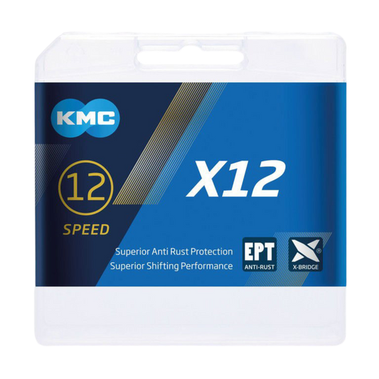 Robuste 12 Fach Fahrradkette mit Schnellverschluss und Rostschutz