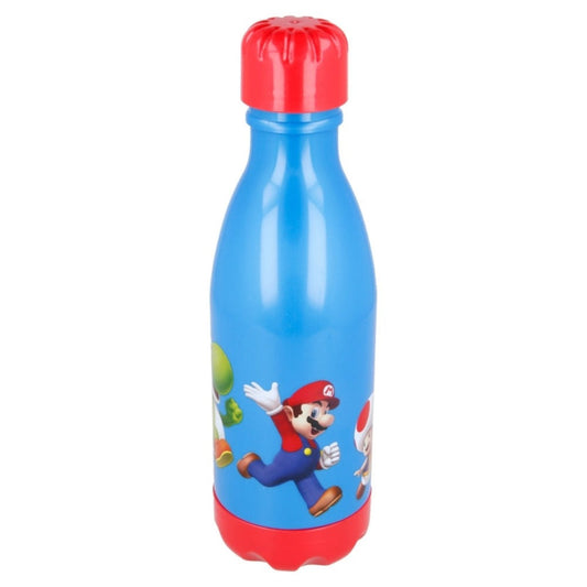 Super Mario Plastik mit Schraubverschluss Flasche 560ml-Tinisu