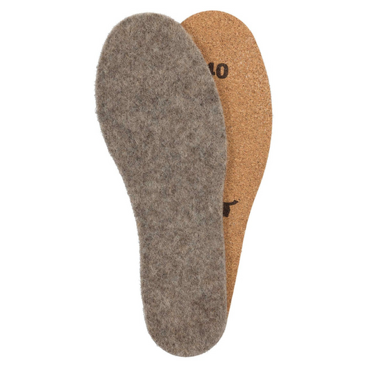 Apu Kuntur Alpaka Thermosohlen mit Kork für warme und atmungsaktive Füße-Verdancia