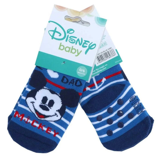 Micky Maus Socken 1 Paar Anti-Rutsch Socken für Baby Kinder Jungen-Tinisu