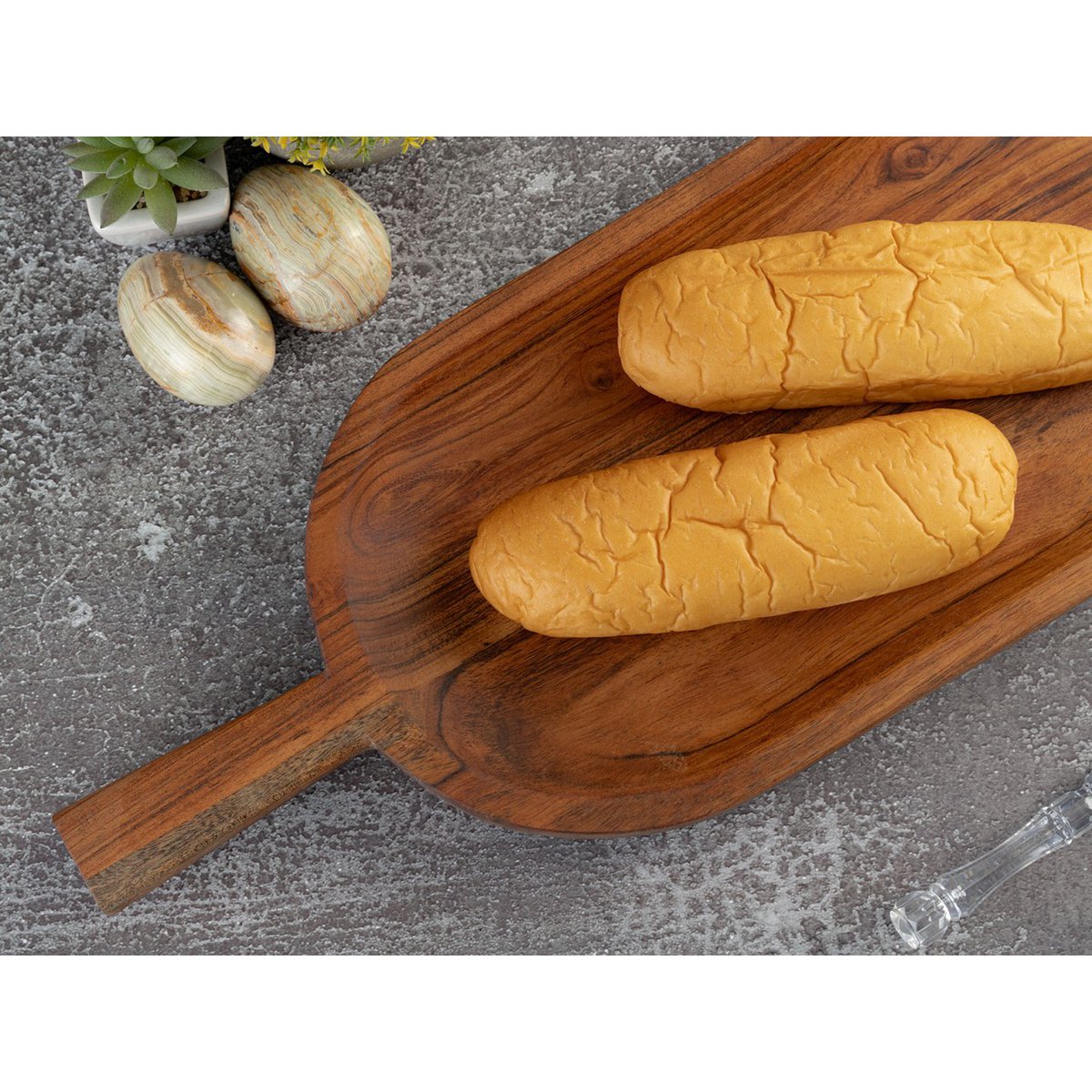 Holzschaufel - Deko Schaufel Holz - 45x20cm - Akazie massiv