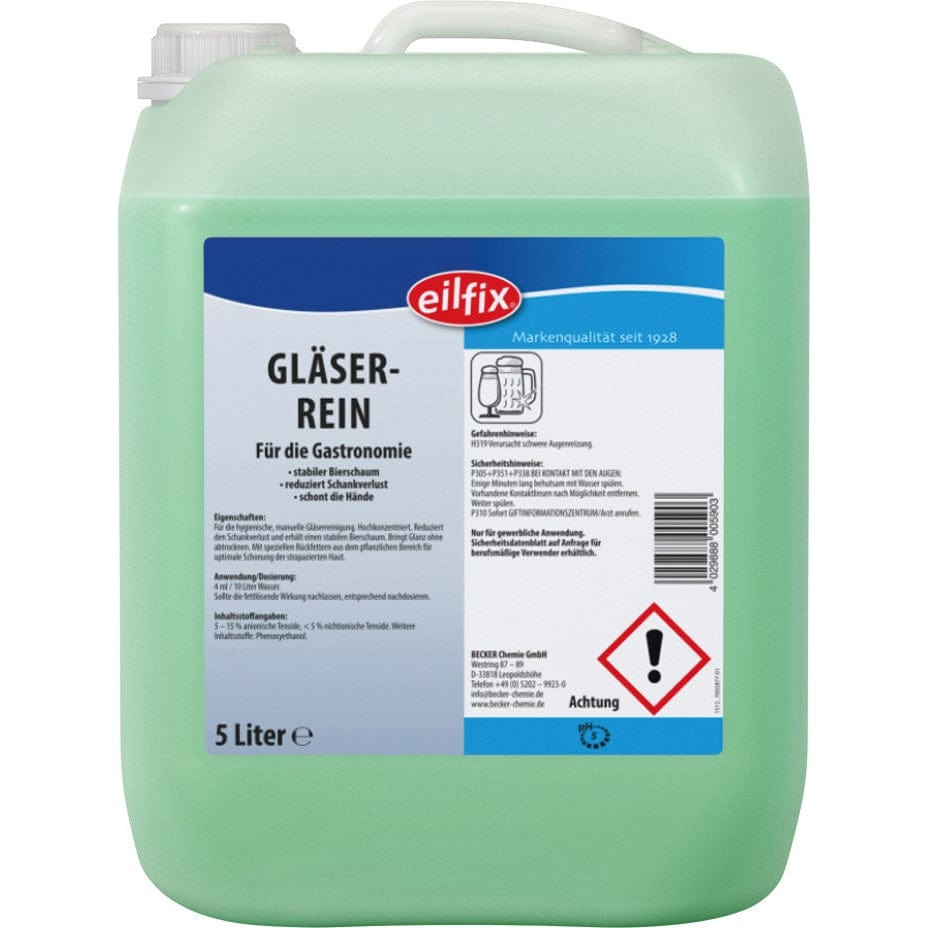 Hochkonzentriertes Gläserspülmittel für hygienische Reinigung und Schutz-mundizio