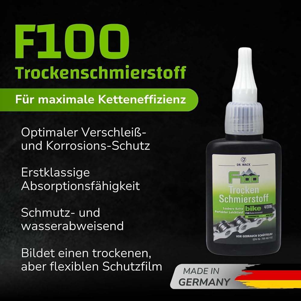 Trocken Schmierstoff 50ml für langanhaltenden Schutz und Leichtlauf