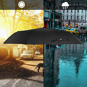 Winddichter kompakter automatischer Taschenschirm 1 2 oder 3er Pack
