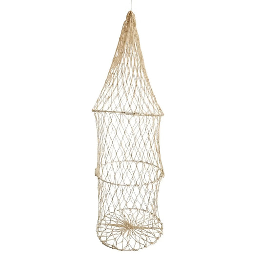 Fischernetz Deko Reuse Dekofischernetz Dekonetz Meer maritim Dekoreuse 50 cm - Yabubest - Home & More
