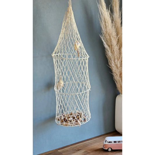 Fischernetz Deko Reuse Dekofischernetz Dekonetz Meer maritim Dekoreuse 50 cm - Yabubest - Home & More