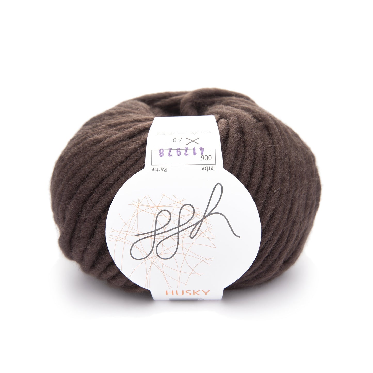 ggh Husky Wolle Schokolade 50 Schurwolle 50 Polyacryl