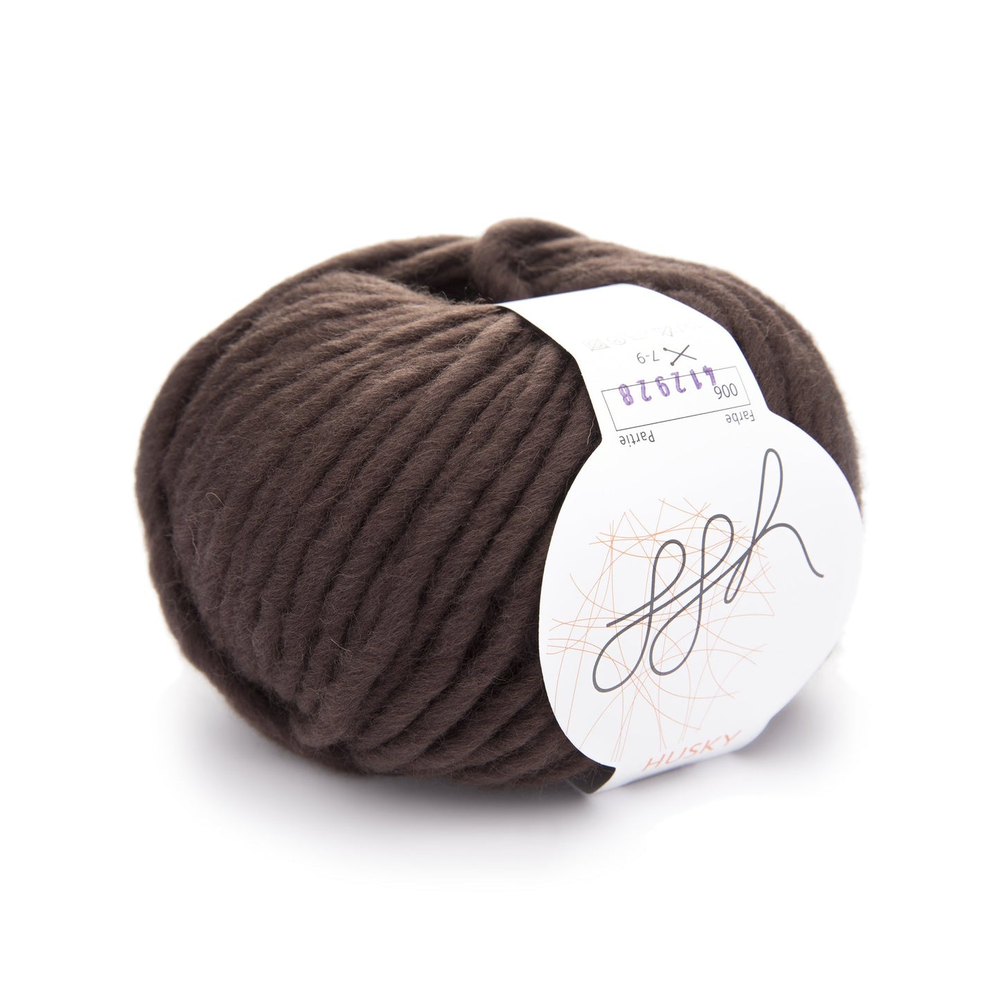 ggh Husky Wolle Schokolade 50 Schurwolle 50 Polyacryl