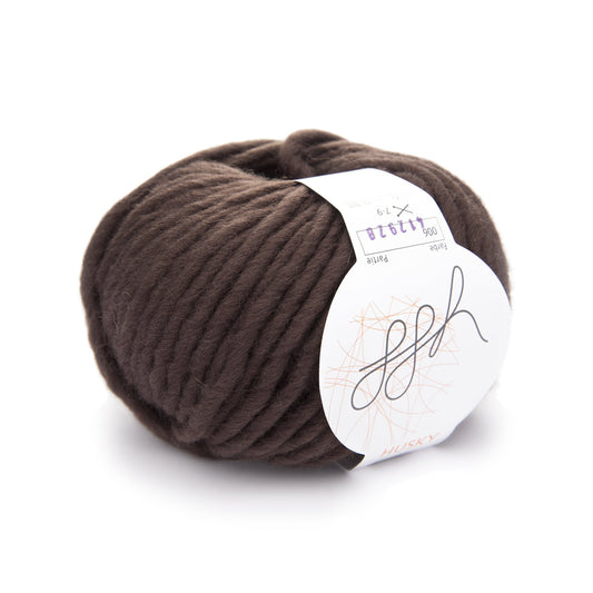 ggh Husky Wolle Schokolade 50 Schurwolle 50 Polyacryl