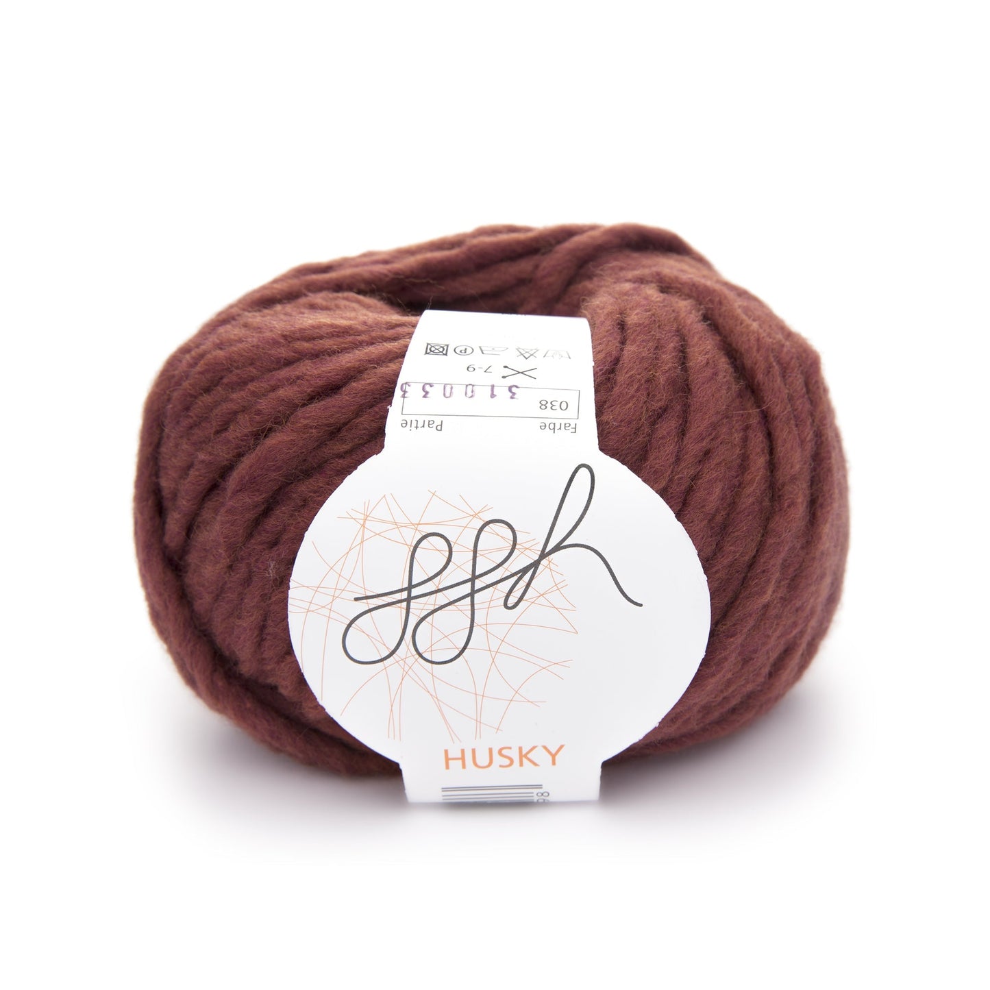 ggh Husky 038 Sequoiabraun Strickgarn Wolle