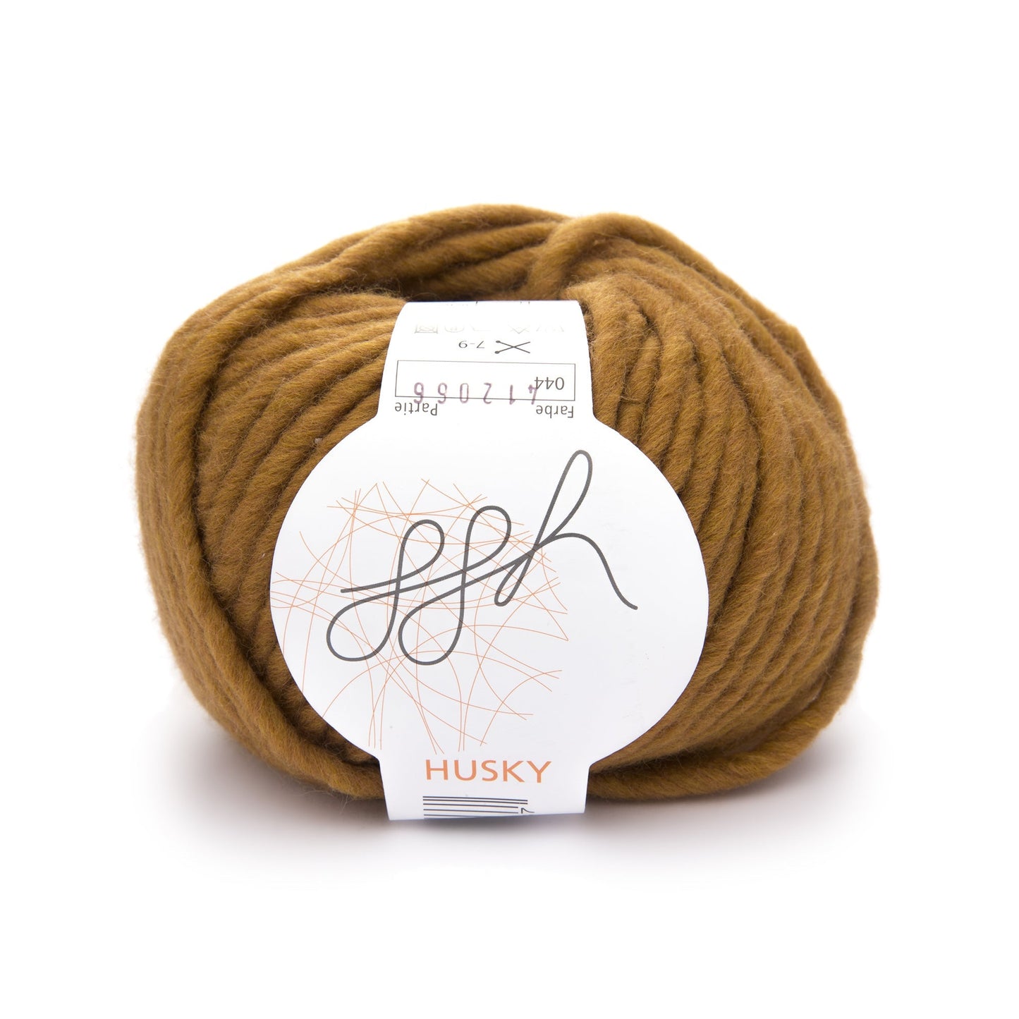 ggh Husky Strickwolle Curry 044