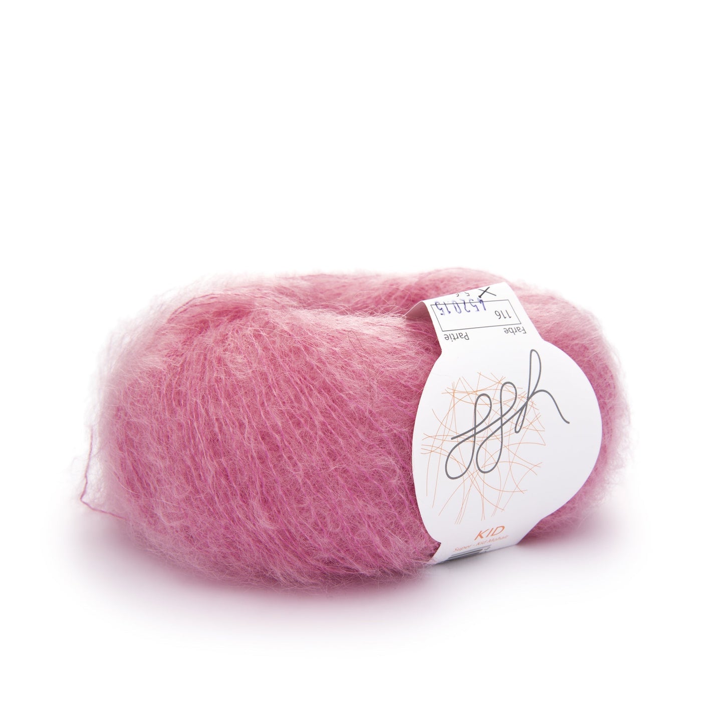 ggh Kid Mohairwolle Farbe Korallrosé 116