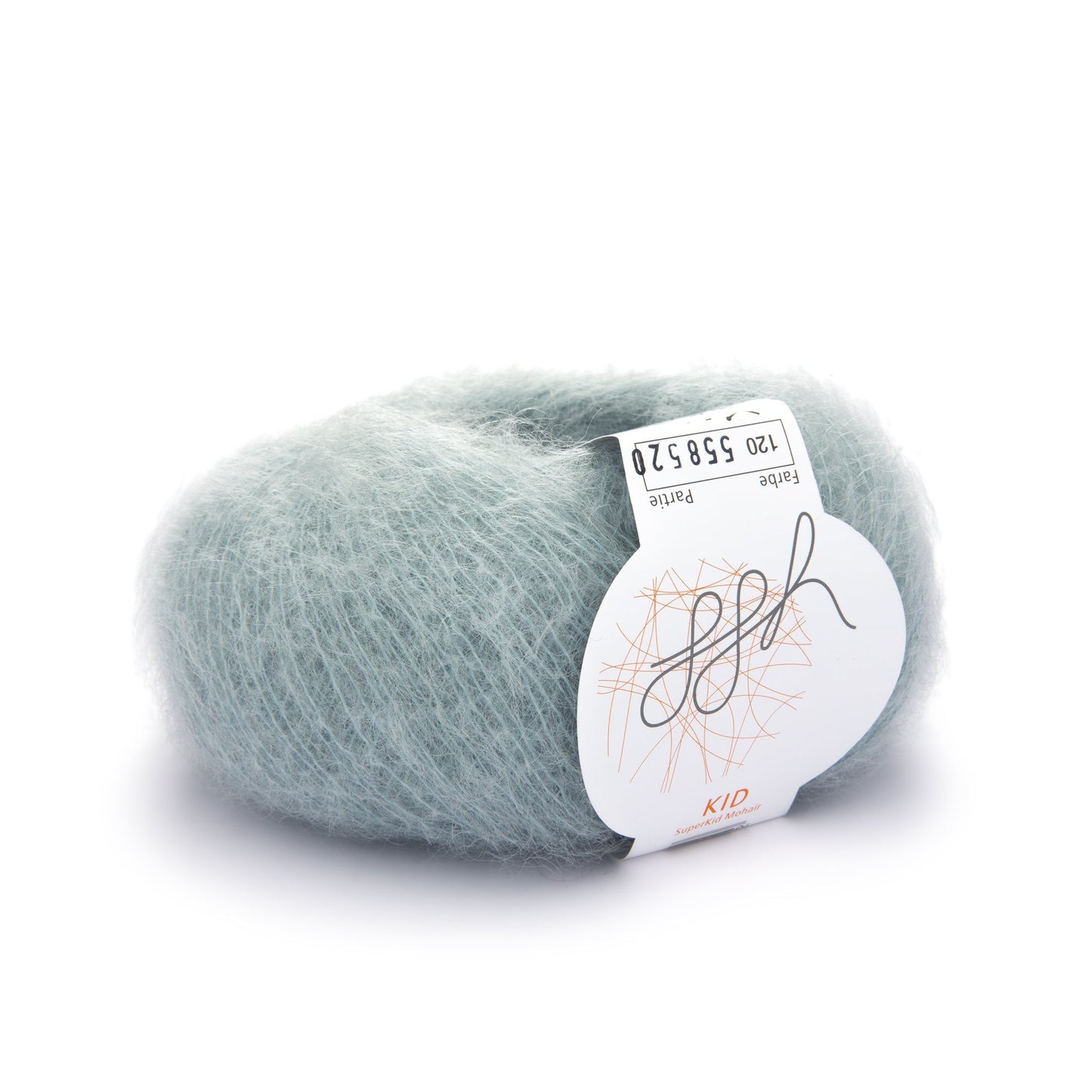 ggh Kid 120 Schimmerndes Glas Mohairwolle Lacegarn