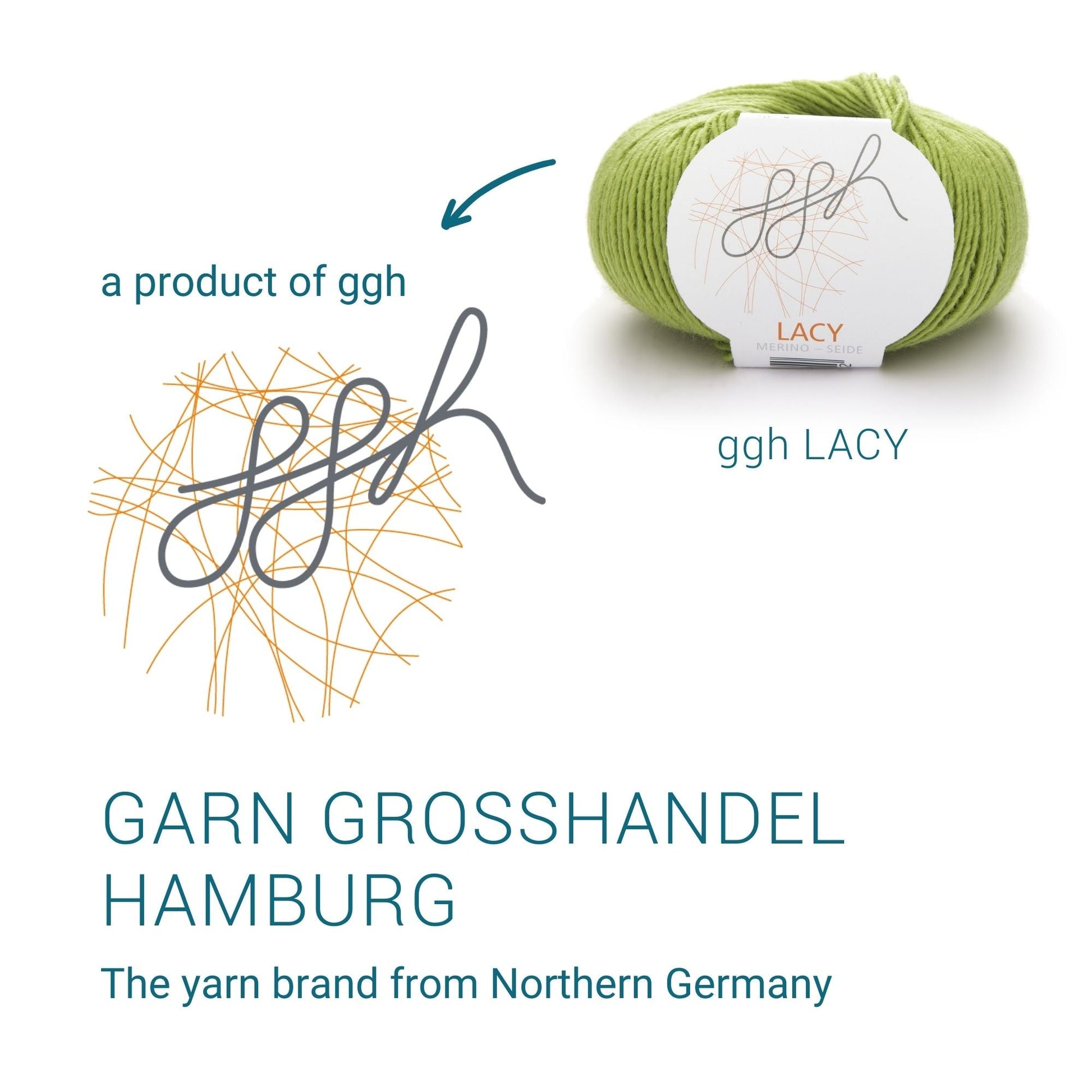 GGH Lacy | 006 - Apfelgrün-ggh Wolle