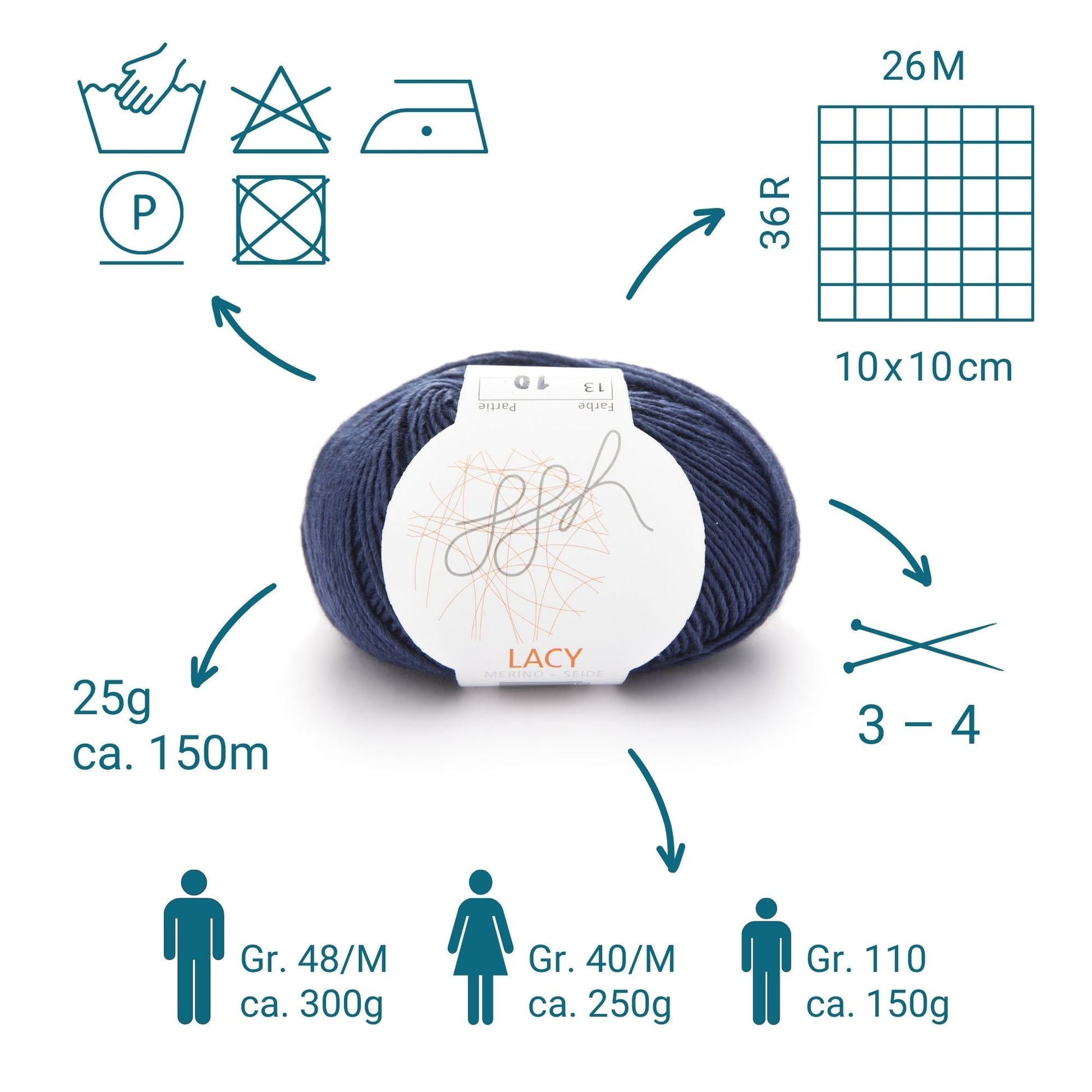 GGH Lacy | 013 - Dunkelblau-ggh Wolle