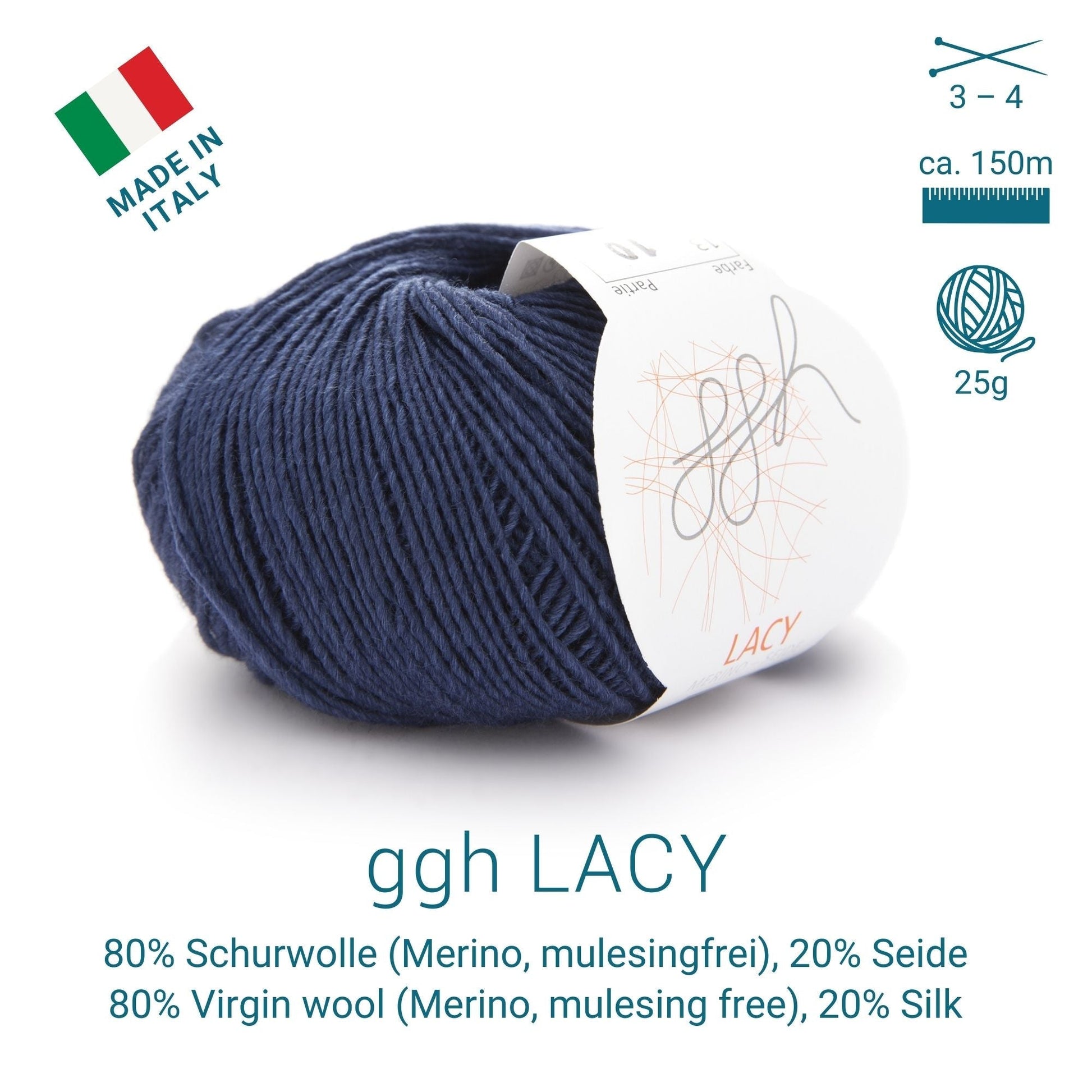 GGH Lacy | 013 - Dunkelblau-ggh Wolle
