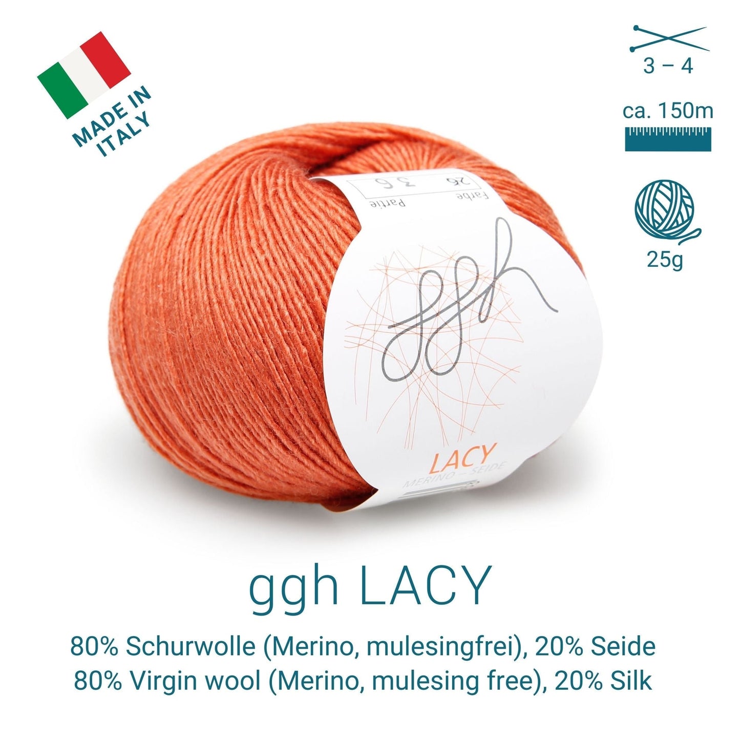 GGH Lacy |  026 - Herbstorange