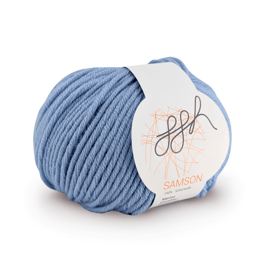 ggh Samson 113 Himmelblau extrafeine Merinowolle