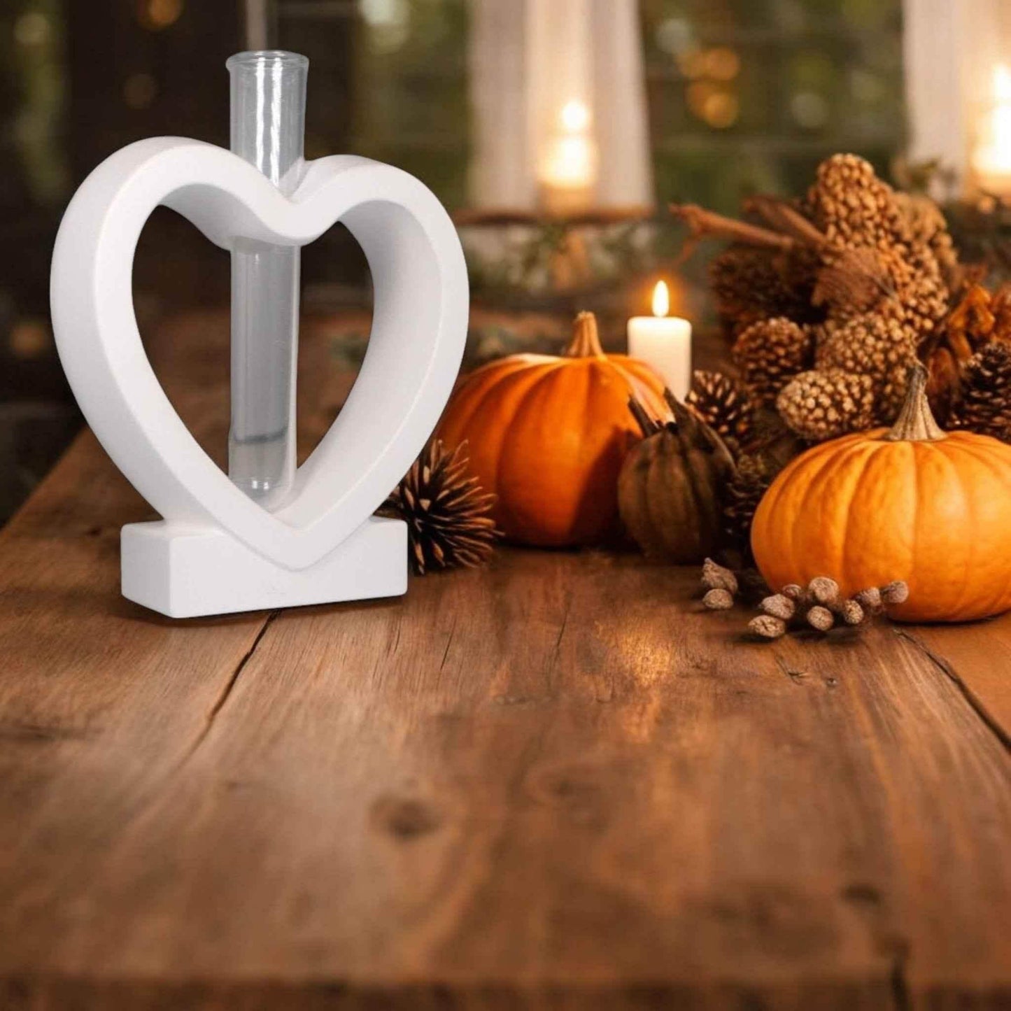 Handgefertigter herzförmiger Räucherstäbchenhalter für Harmonie zuhause