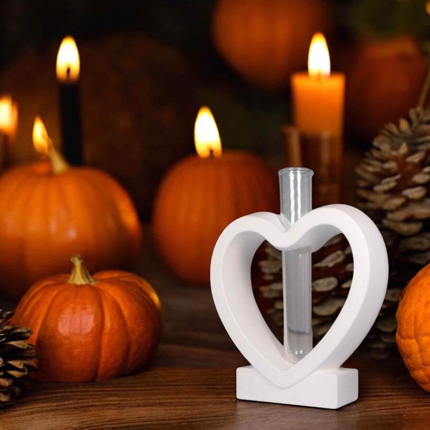 Handgefertigter herzförmiger Räucherstäbchenhalter für Harmonie zuhause