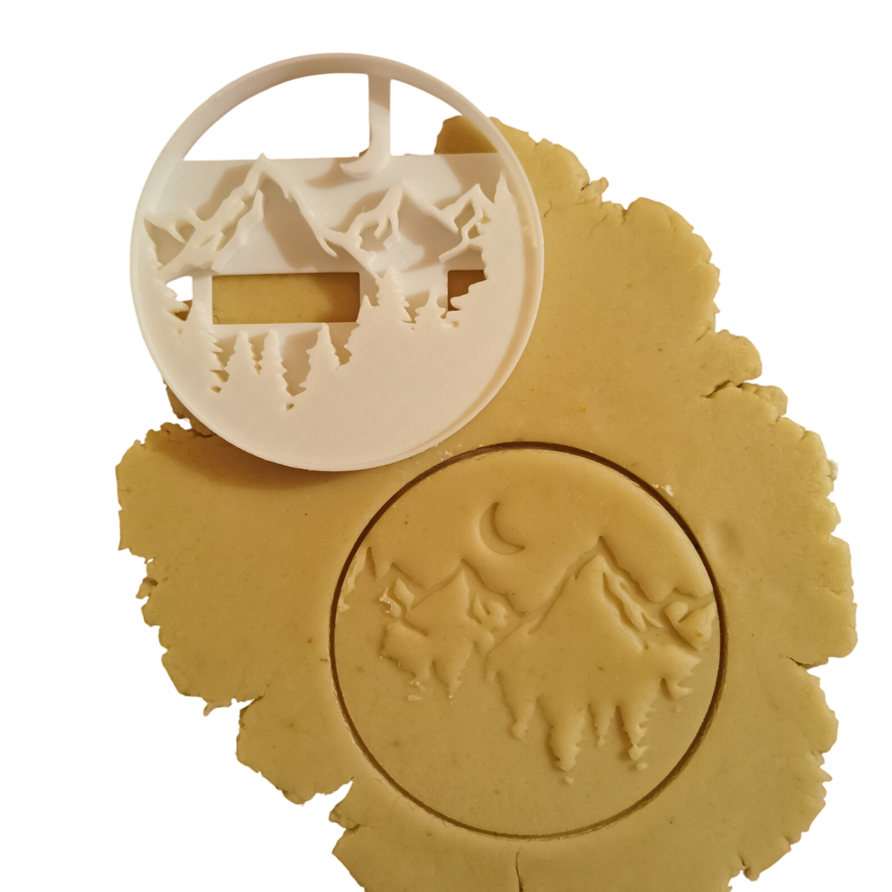 Berglandschaft Ausstechform für kreative Keksformen