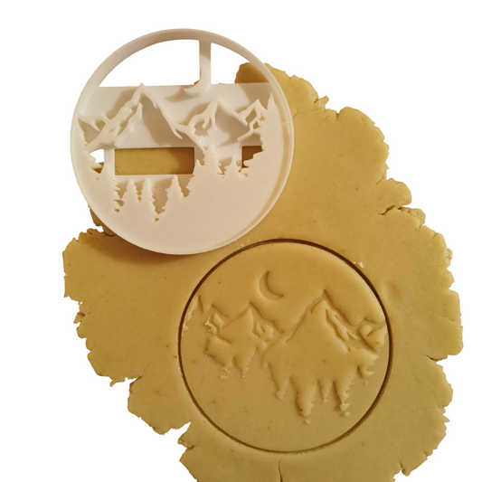 Berglandschaft Ausstechform für kreative Keksformen