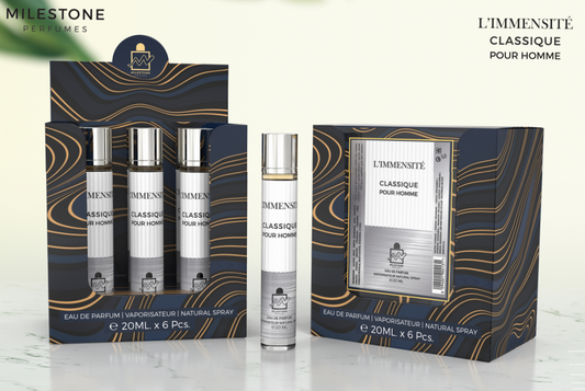 Milestone L'Immensite Classique Pour Homme Eau de Parfum 20ml-BEAUTY PLATZ
