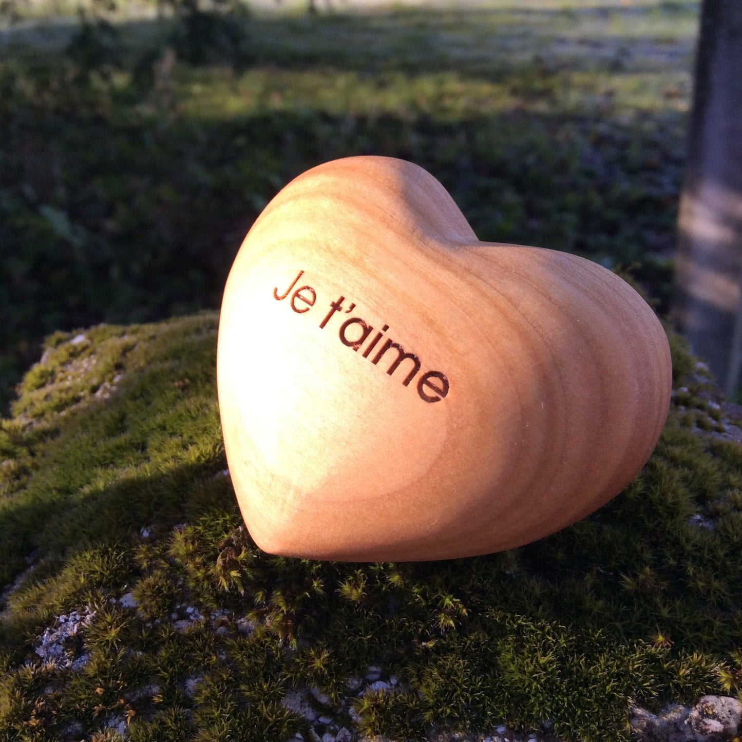 Thankgoods Holzherz Je t´aime