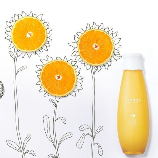 Aufhellender Feuchtigkeitsspendender Gesichtstoner mit Mandarinenextrakt