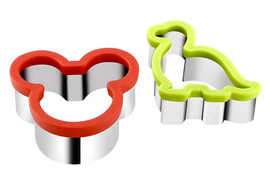 Kreative Ausstechformen aus Edelstahl für Sandwiches und Kekse