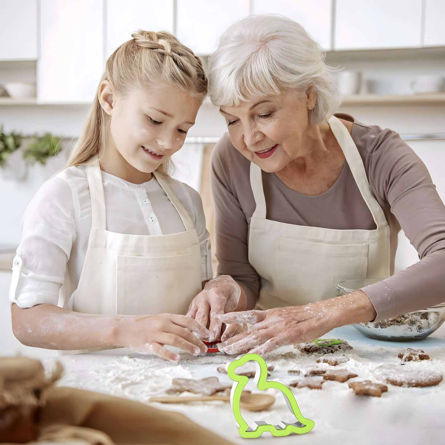 Kreative Ausstechformen aus Edelstahl für Sandwiches und Kekse
