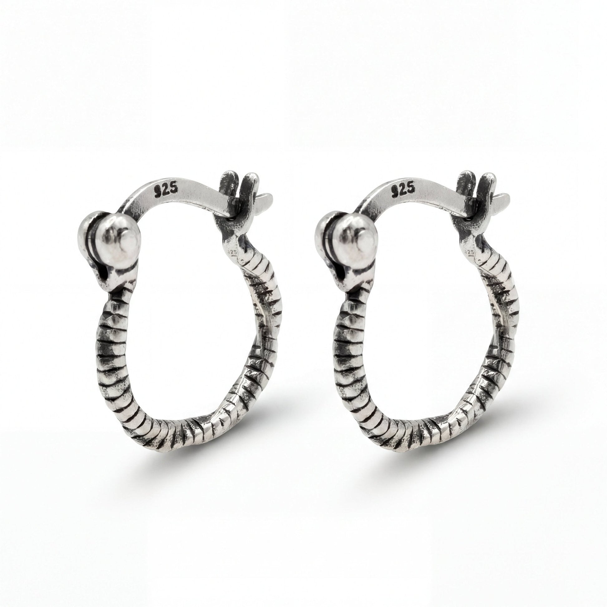 Mini Creole Lina - Elegante Ohrringe aus 925 Sterling Silber-Studio Karl
