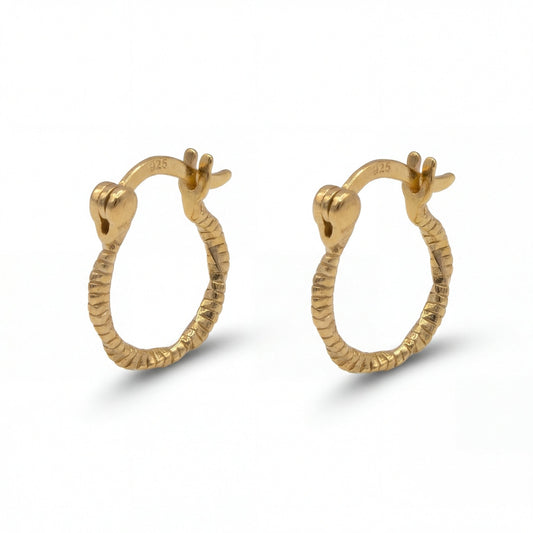 Mini Creole Lina - Elegante Ohrringe aus 925 Sterling Silber-Studio Karl