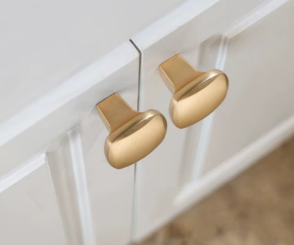 Möbelgriff Goldfarben Nordischer Stil Zinklegierung für Möbel