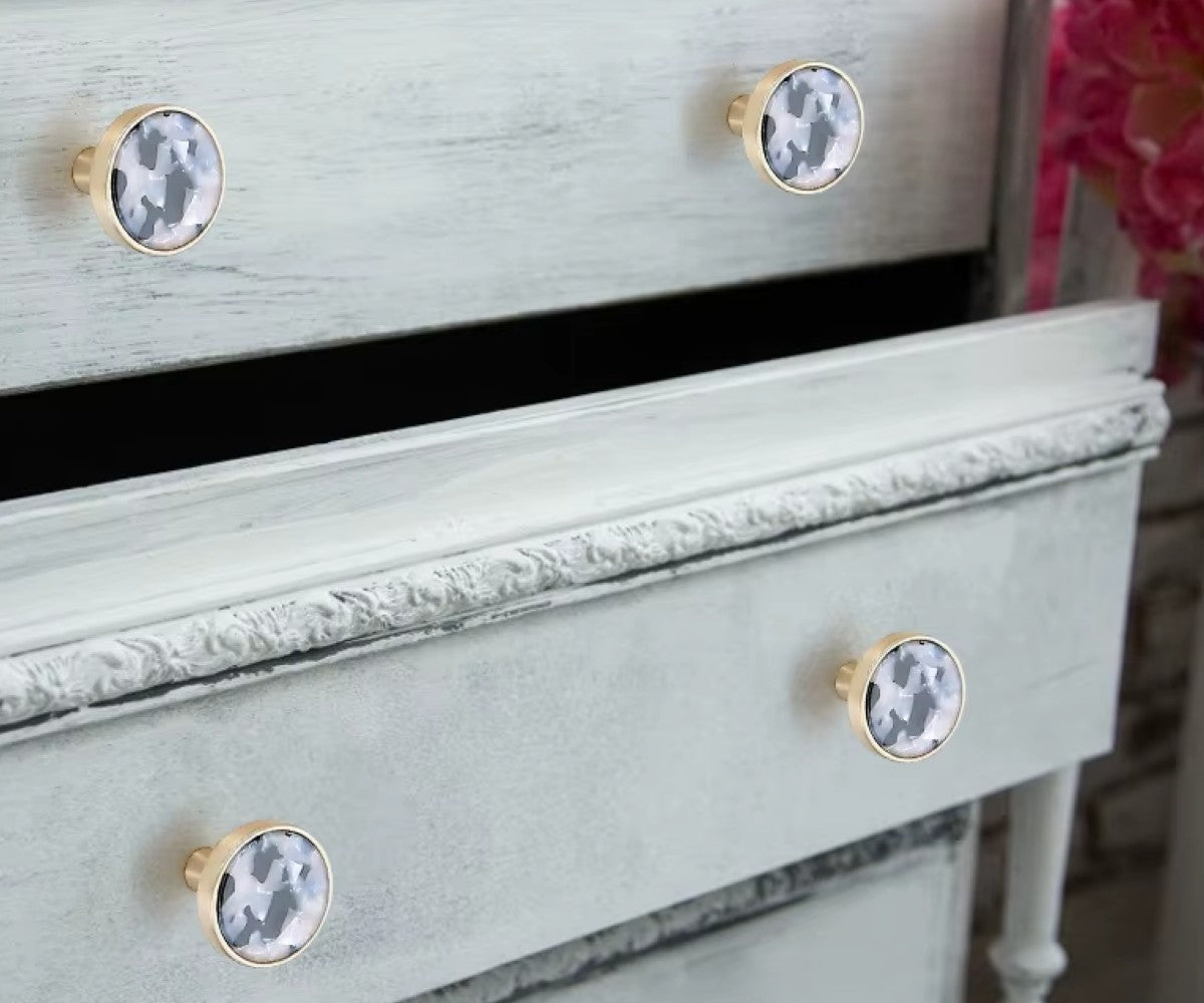 Möbelgriff Goldfarben Nordischer Stil Zinklegierung für Möbel