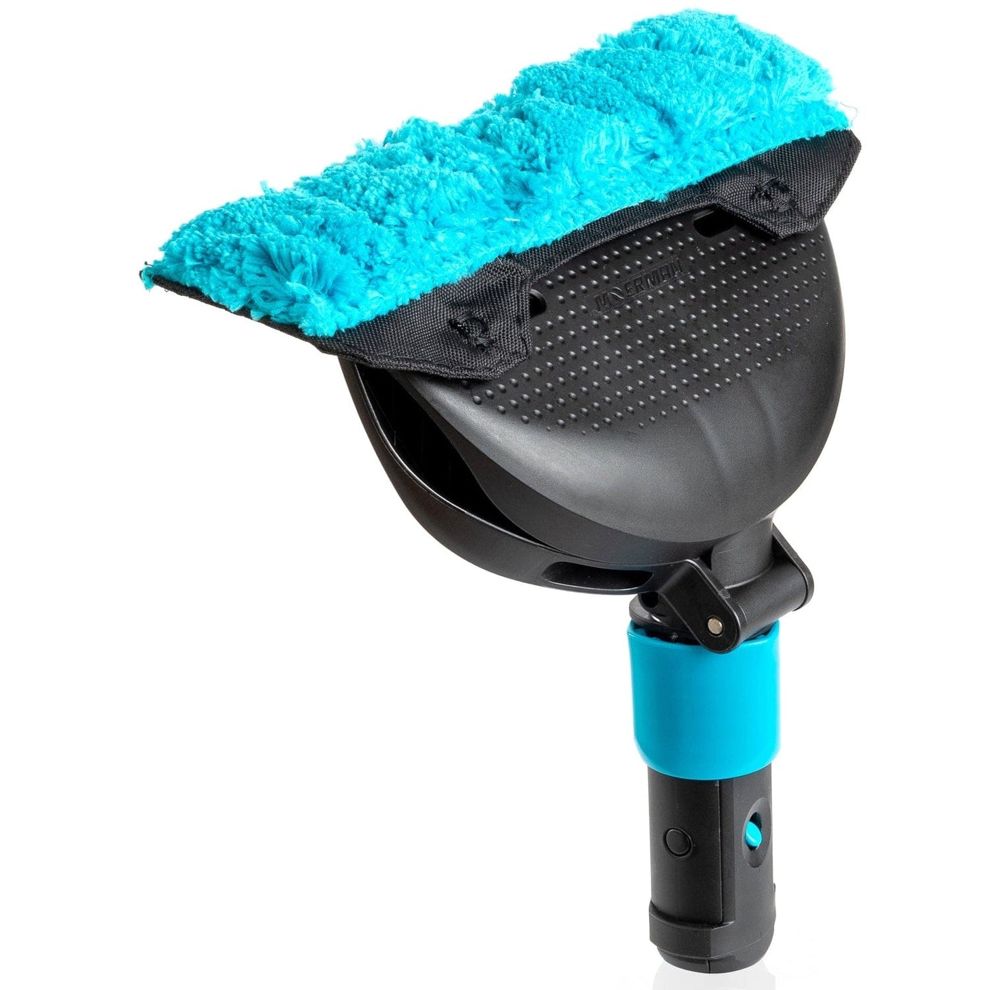 Universal Halteklammer für Reinigungstücher und Schwämme mit Teleskopstangen-mundizio