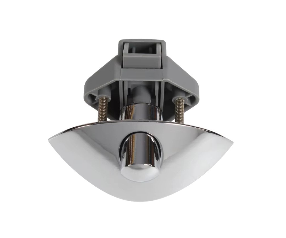 Möbelschloss Halbmond Push zum Drücken für 14 bis 16mm Wandstärke