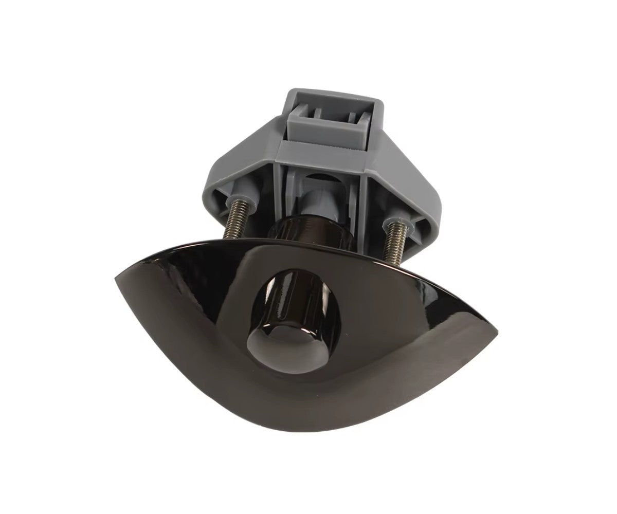 Möbelschloss Halbmond Push zum Drücken für 14 bis 16mm Wandstärke