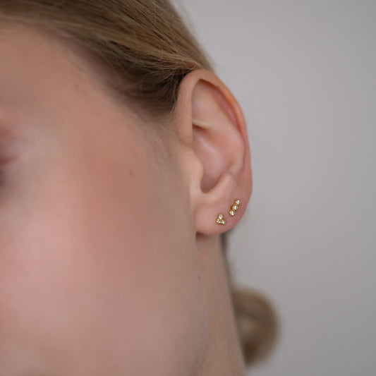 Sienna Ohrstecker aus 925 Sterling Silber-Studio Karl