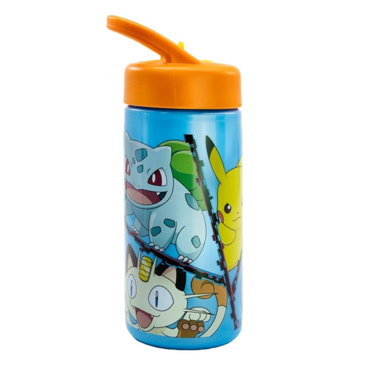 Pokemon Plastik Flasche 410 ml Trinkflasche Sportflasche-Tinisu