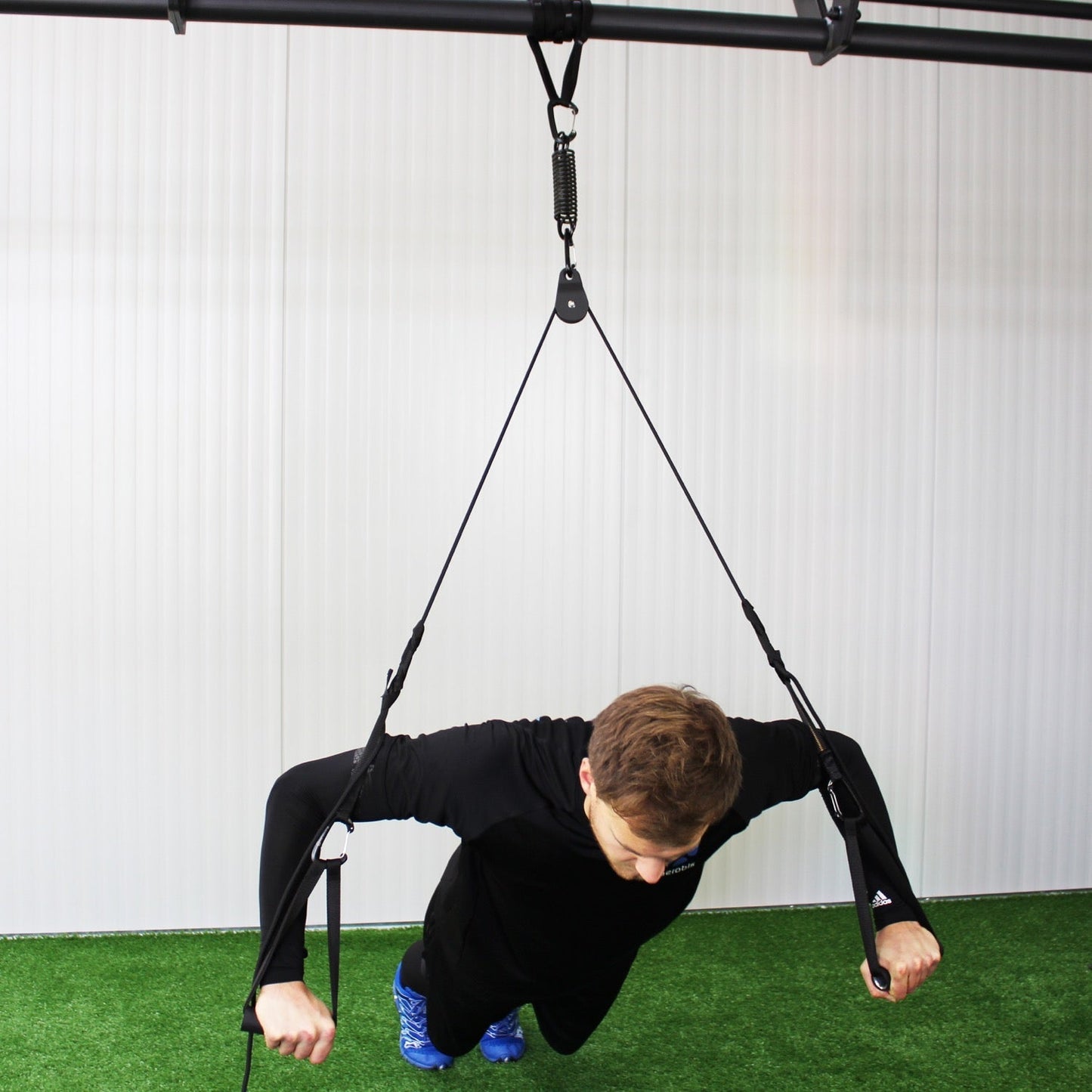 Power Spring Erweiterung für Slingtrainer mit hoher Belastbarkeit und Gelenkschutz-aerobis fitness