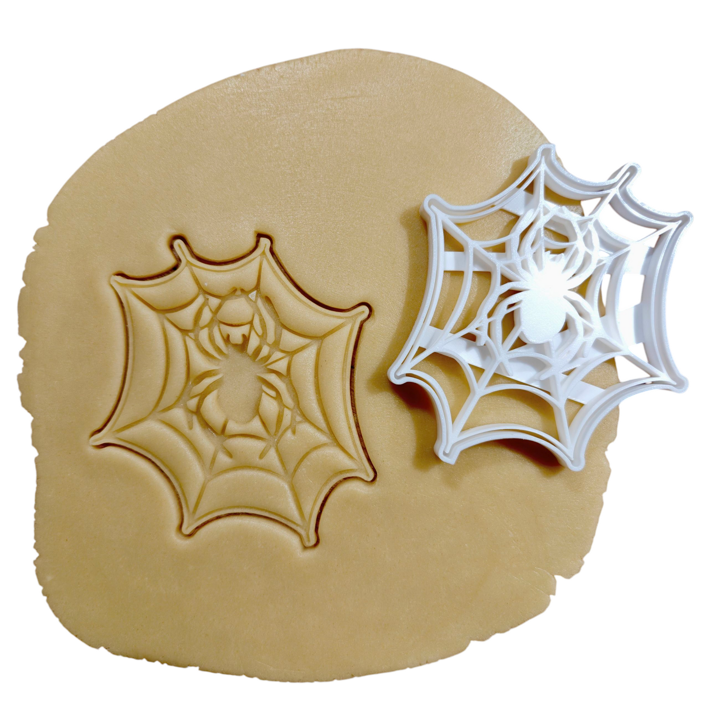 Halloween Keksausstecher Spinnennetz Ausstechform für Halloween