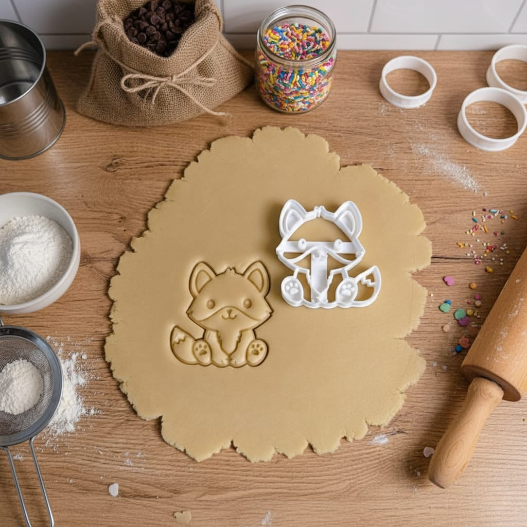 Fuchs Keksausstecher Ausstechform für kreative Kekse aus PLA