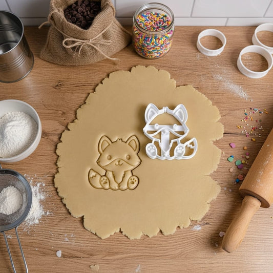 Fuchs Keksausstecher Ausstechform für kreative Kekse aus PLA