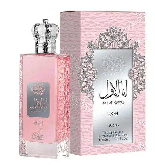 Ana Al Awwal Pink Eau de Parfum 100ml Damen Duft Fruchtig Blumig Holzig-Luxus Aroma